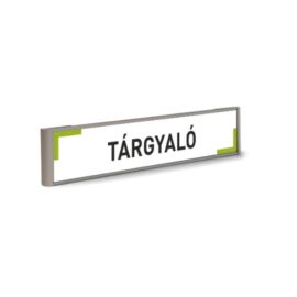 tárgyaló tábla - fekete-zöld