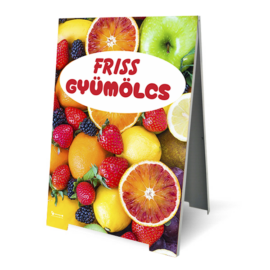 gyümölcs megállító tábla