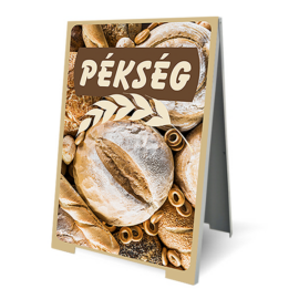 pékség megállító tábla