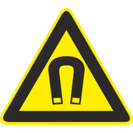 erős mágneses tér tábla és matrica