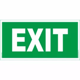 EXIT matrica - 100x50 mm