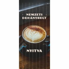 szalagfüggöny dohánybolt ajtóra