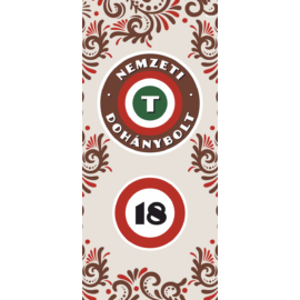 Nemzeti Dohánybolt szalagfüggöny ajtóra