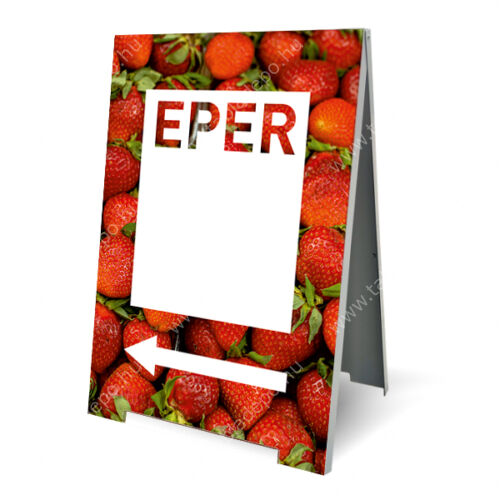 Magyar eper megállító tábla