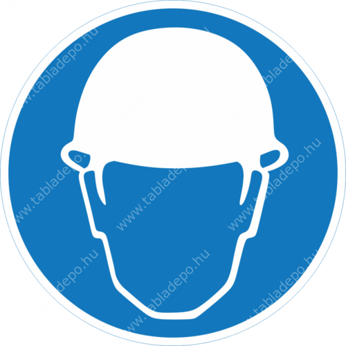 fejvédő piktogram
