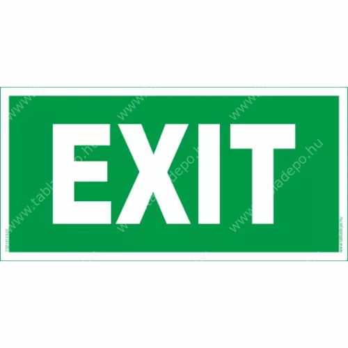 menekülési útvonal matrica