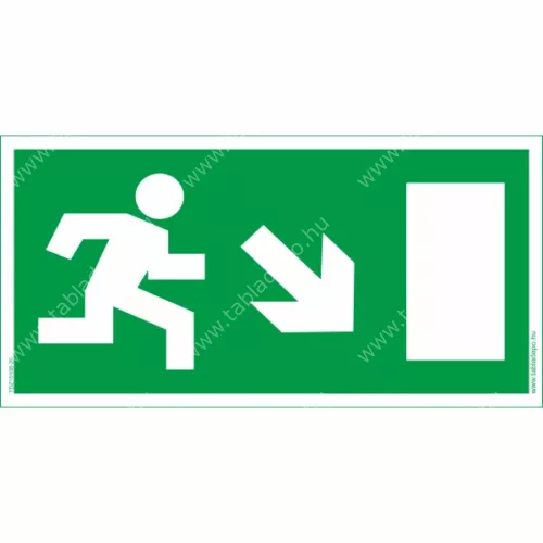 menekülési útvonal matrica