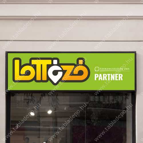 lottózó partner tábla