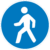 gyalogosok részére piktogram