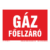 utánvilágító tábla, gázcsap elzáró