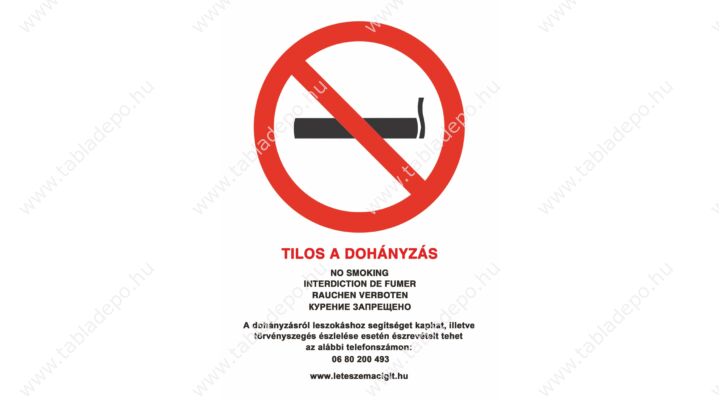 leszokni a dohányzásról matrica)
