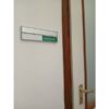 Kép 4/4 - irodai információs tábla - felirat nélkül/házon kívül/házon belül