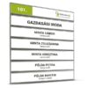 Kép 2/2 - minta névtábla
