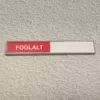 Kép 4/4 - fali információs tábla - szabad/foglalt