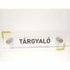 Kép 2/4 - plexi információs tábla - tárgyaló