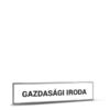 Kép 2/2 - minta névtábla
