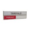 Kép 2/4 - irodai információs tábla - tárgyaló/szabad/foglalt