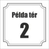 Kép 1/2 - házszámtábla