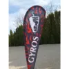 Kép 4/5 - gyros strandzászló fekete csepp