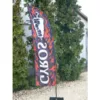 Kép 4/5 - gyros strandzászló tüzes cápa