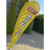 Kép 3/5 - hot dog strandzászló sárga