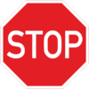 Kép 1/2 - stop padlómatrica