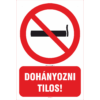 Kép 2/2 - Dohányozni tilos matrica