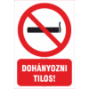 Kép 1/2 - dohányzást tiltó matrica és tábla