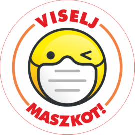 viseljen maszkot matrica