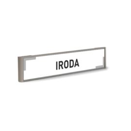 Információs tábla - iroda  tábla - 4 cm