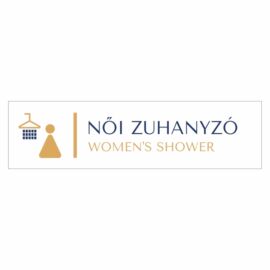 női zuhanyzó matrica