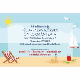 strand üzemeltetői adatok tábla