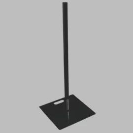 Talpas táblatartó oszlop - 100 cm