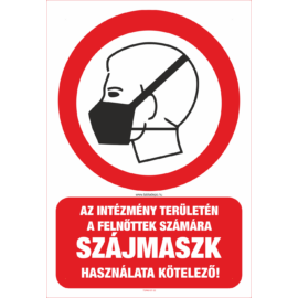 maszk használata kötelező