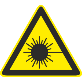 lézersugár piktogram