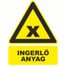 veszélyes anyagot jelző táblák