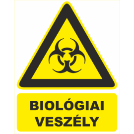 Biológiai veszély tábla