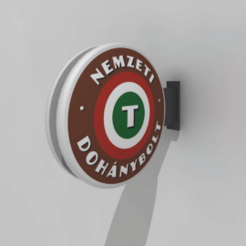 nemzeti dohánybolt cégér