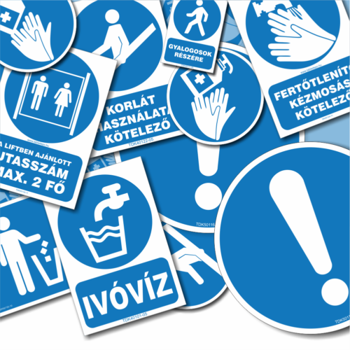 Egyéb rendelkező piktogramok és táblák