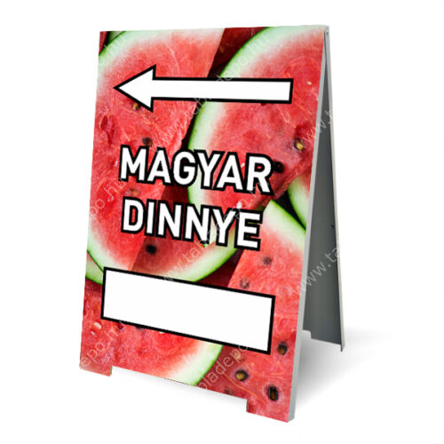 Görögdinnye megállító tábla