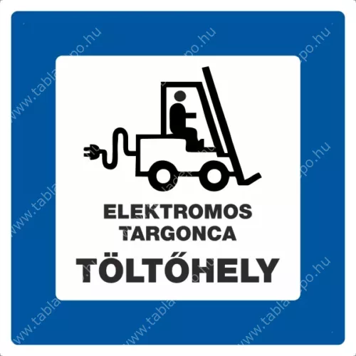 elektromos targonca töltőhely
