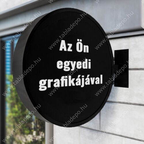 kör alakú cégér