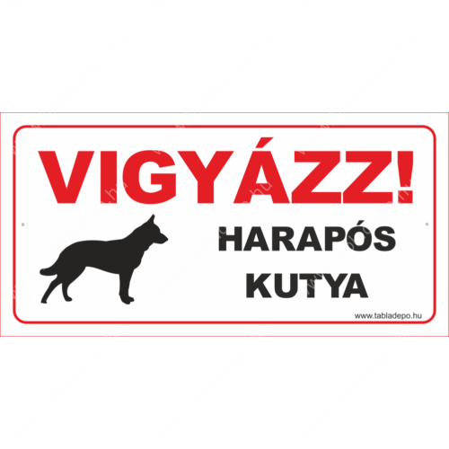 kutyás táblák kapura