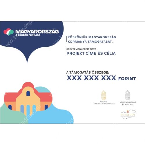 Kisfaludy A0 fekvő - minta 3