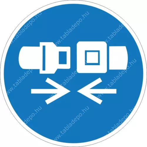 biztonsági öv használata kötelező piktogram