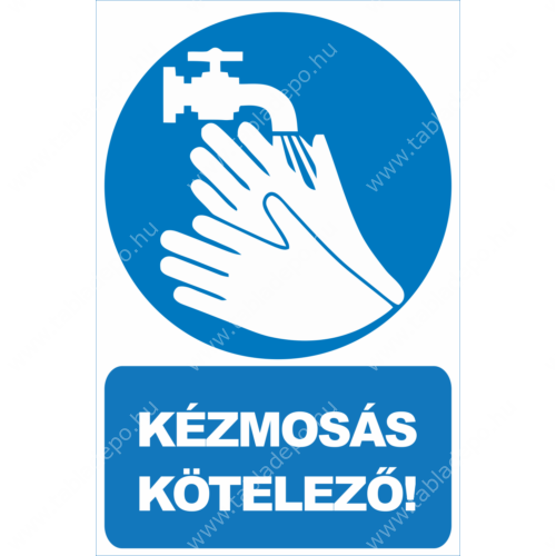 munkavédelmi rendelkező tábla