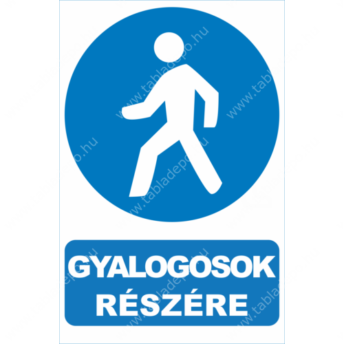 munkavédelmi rendelkező tábla