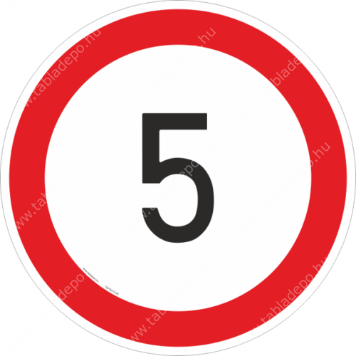 5 km/h sebességkorlátozó