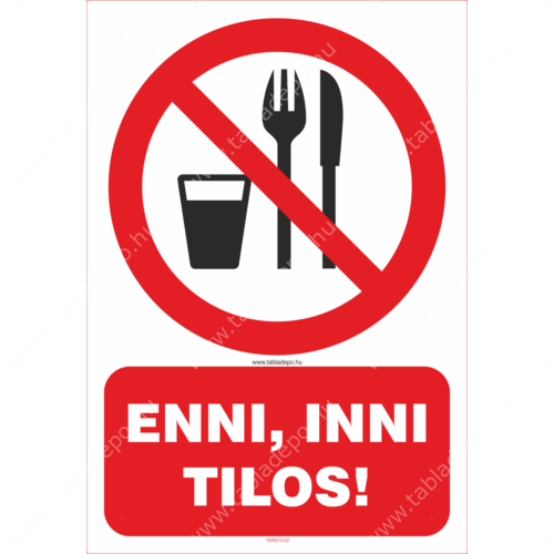 enni inni tilos tábla, matrica