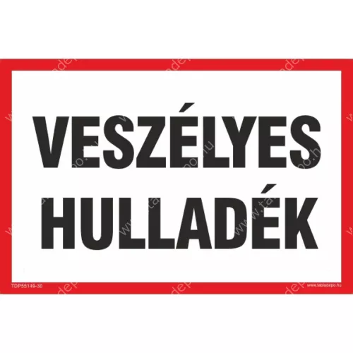 veszélyes hulladék